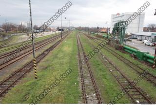 Photo Texture of Background Railways